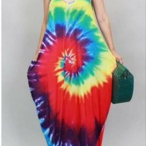 Plus Maxi Dress Beautiful bold colors
